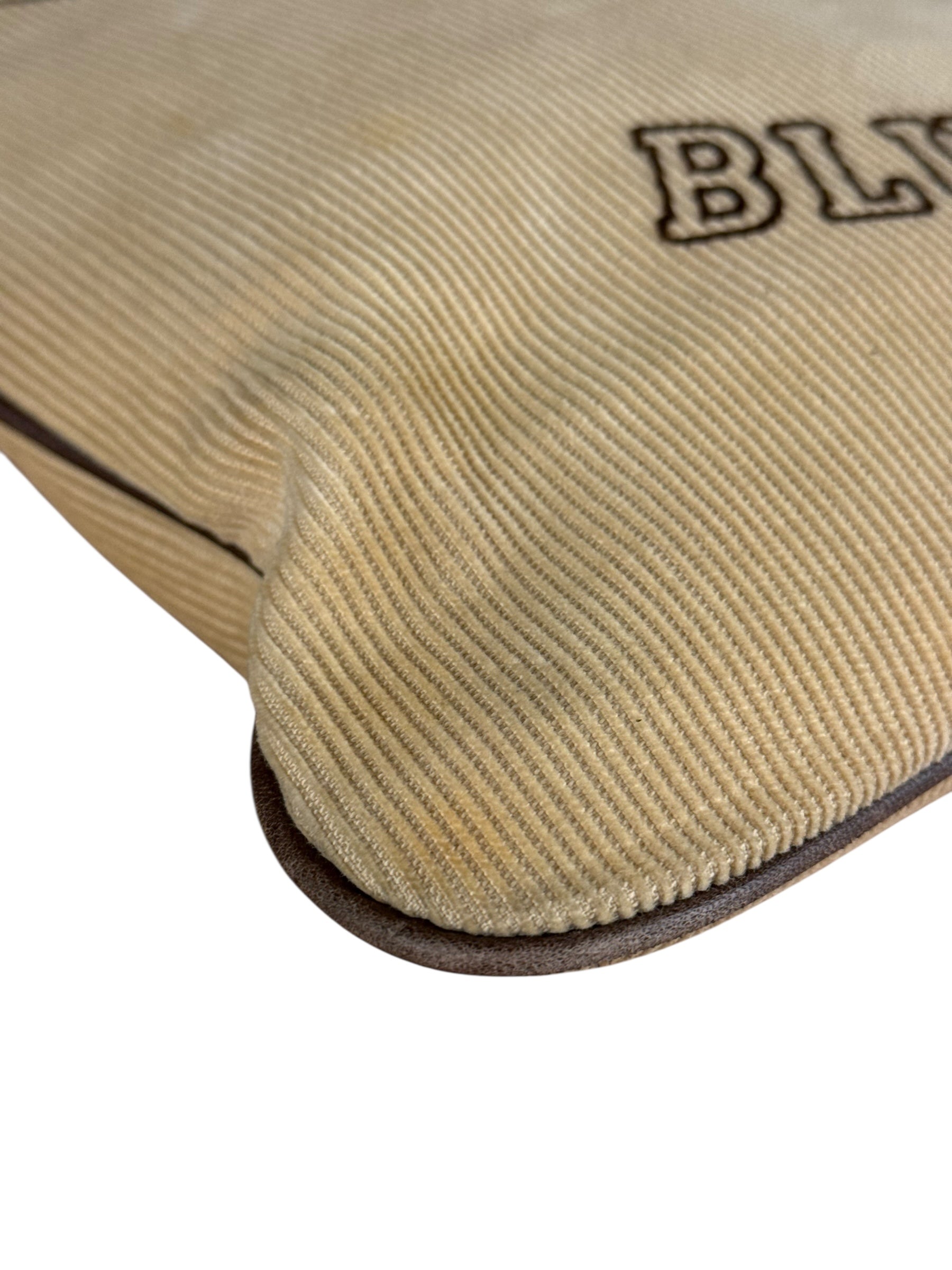 Burberry Blue Label Corduroy Leather Crossbody