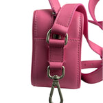 Jacquemus Le Baneto Zip Pink Leather Crossbody Bag