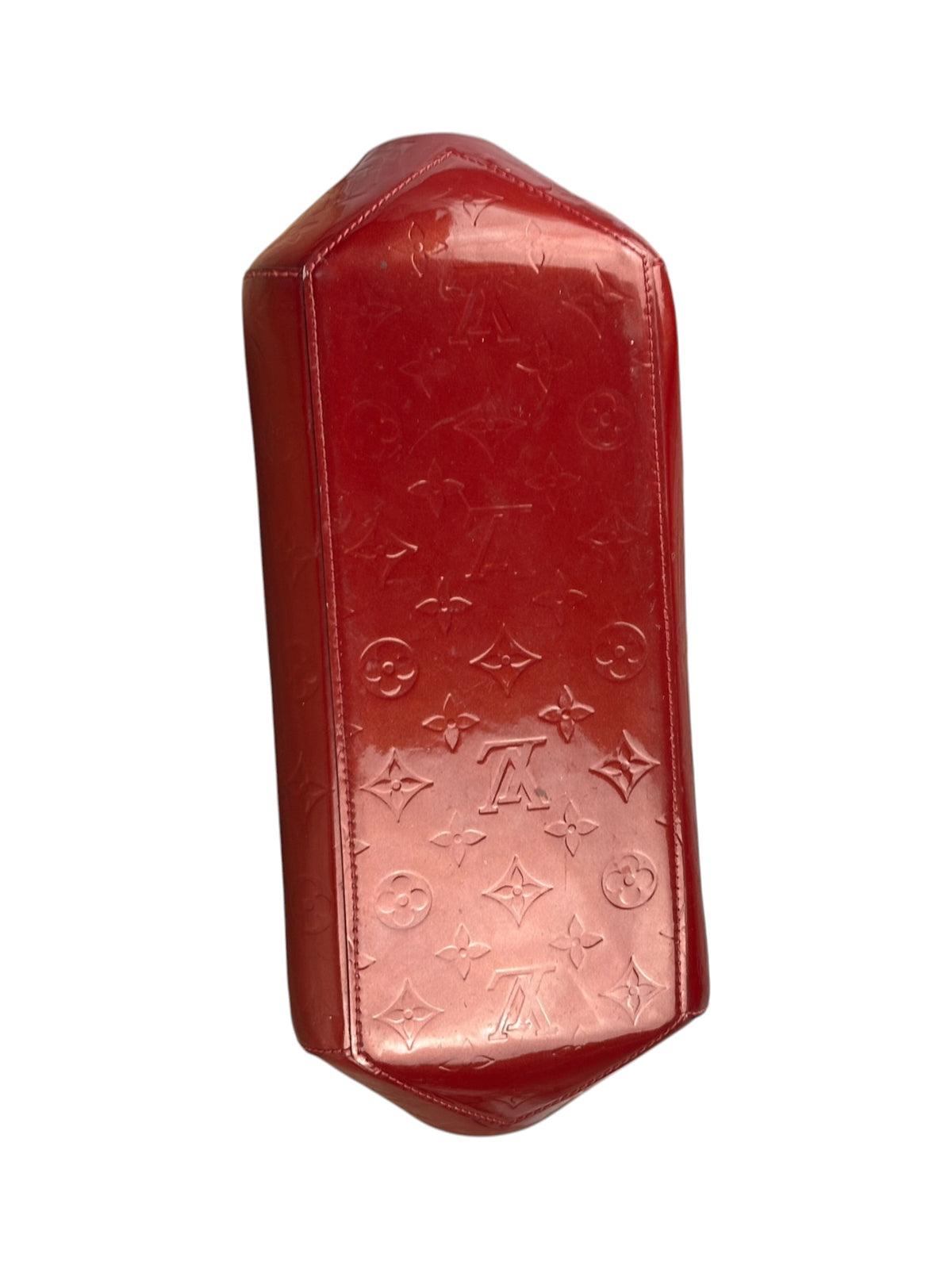 Louis Vuitton Red Vernis Sherwood Shoulder Bag