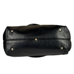 Vivienne Westwood Black Leather Shoulder Bag