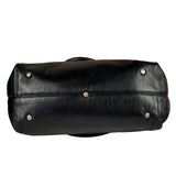Vivienne Westwood Black Leather Shoulder Bag