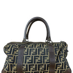 Fendi Vintage Zucca Boston Bag