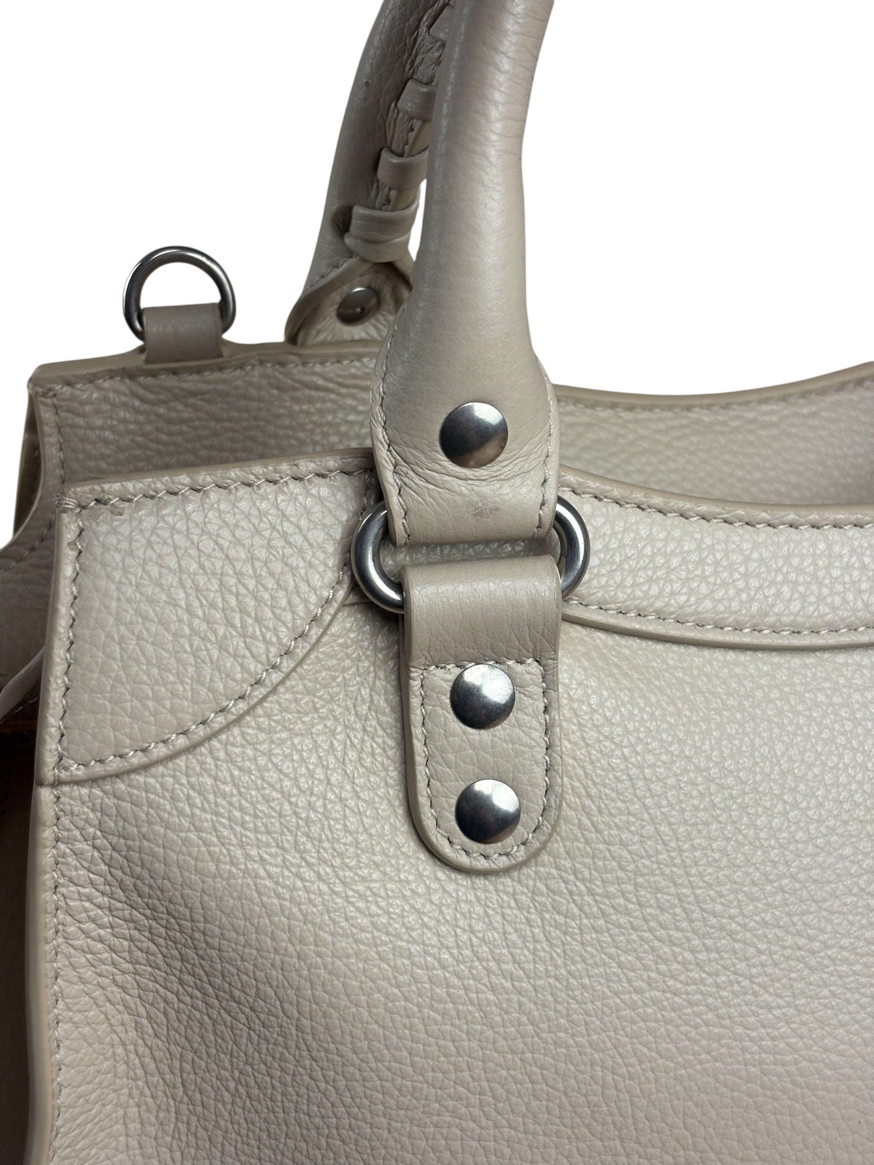Balenciaga Beige Neo Classic City Bag