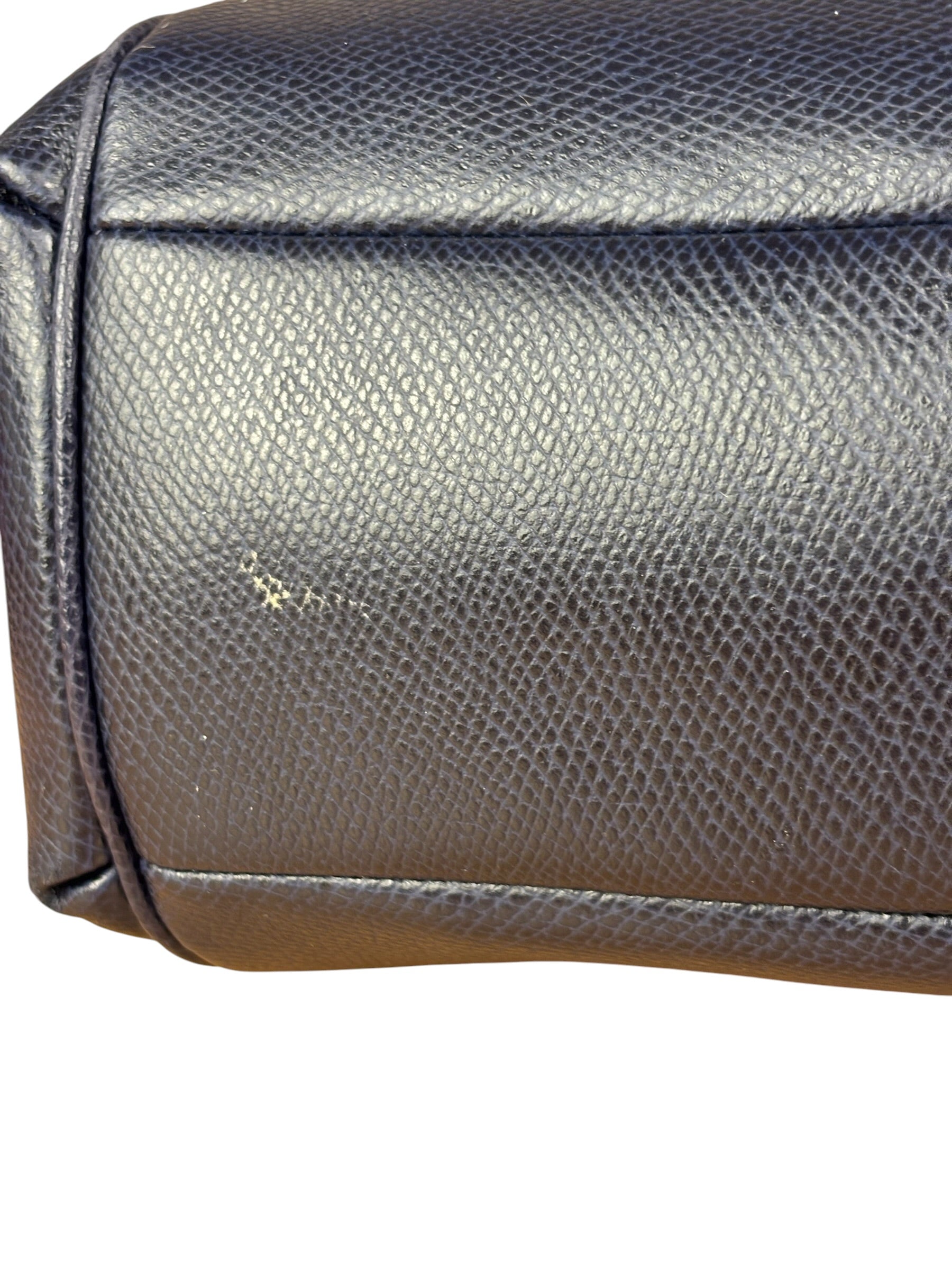 Coach Vintage Navy Leather 2Way Bag