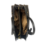 Yves Saint Laurent Black Grained Leather Sac De Jour Two-Way Bag