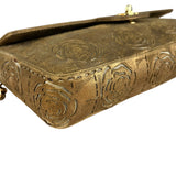 Chanel 2002 Gold Retro Tale East West Chain Flap