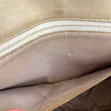 Chanel Vintage Beige Travel Line Classic Flap 2001