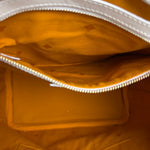 MCM Monogram White Bucket Shoulder Bag