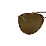 Gucci GG0672s Aviator Green Lenses Sunglasses