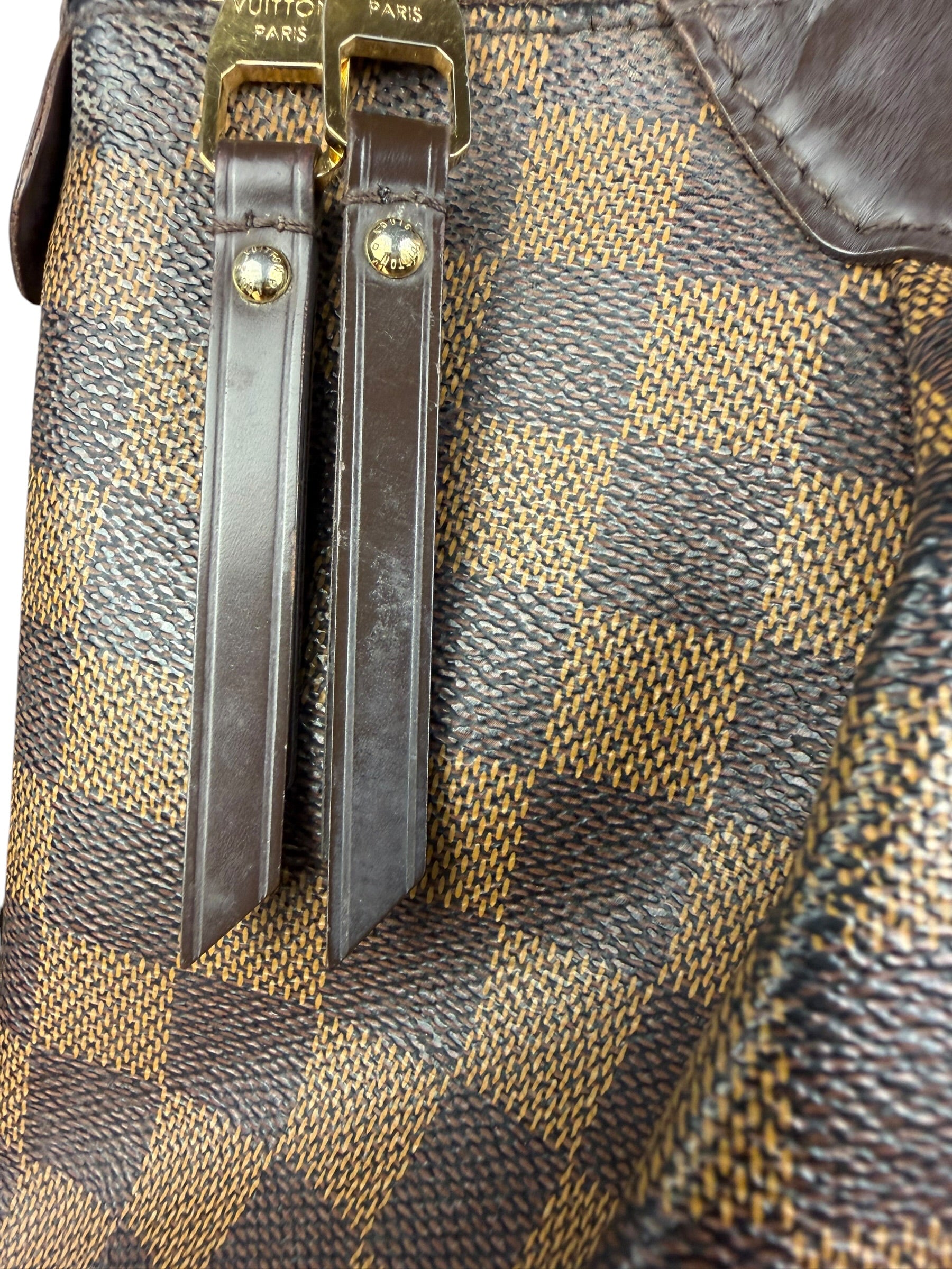 Louis Vuitton Canvas Damier Ebene Totally Shoulder/Tote Bag