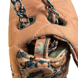 Chanel Pink Paisley Bandana Print Flap Bag