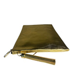 YSL Beauty Gold Makeup Zip Pouch