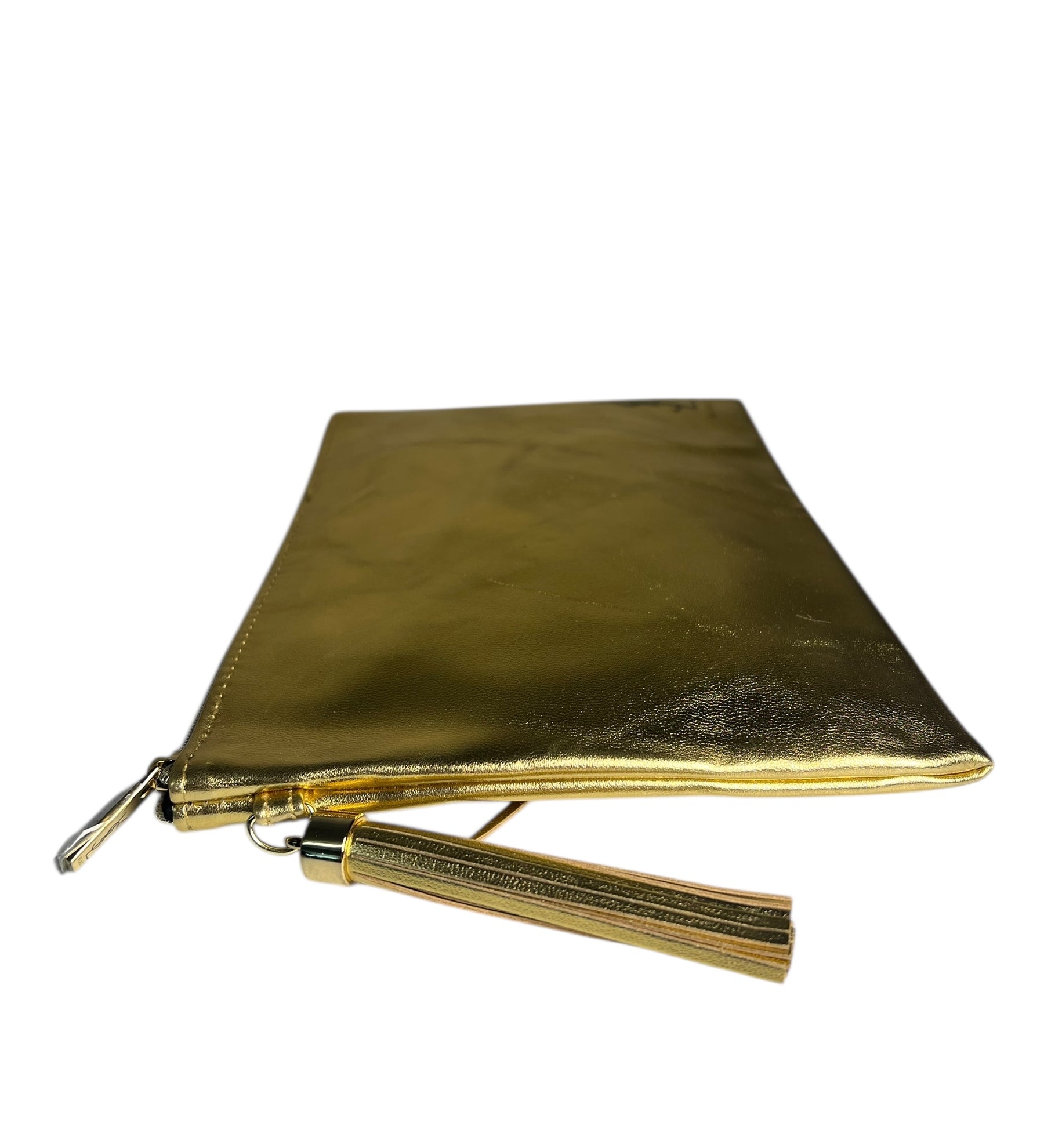 YSL Beauty Gold Makeup Zip Pouch