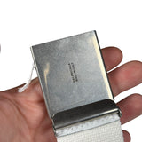 Balenciaga X Adidas White Canvas Belt