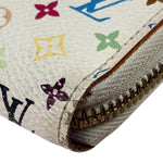 Louis Vuitton x Takashi Murakami Multicolor Monogram Zip-Around Wallet