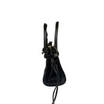 Prada Black Bonnie Calfskin Shoulder Bag