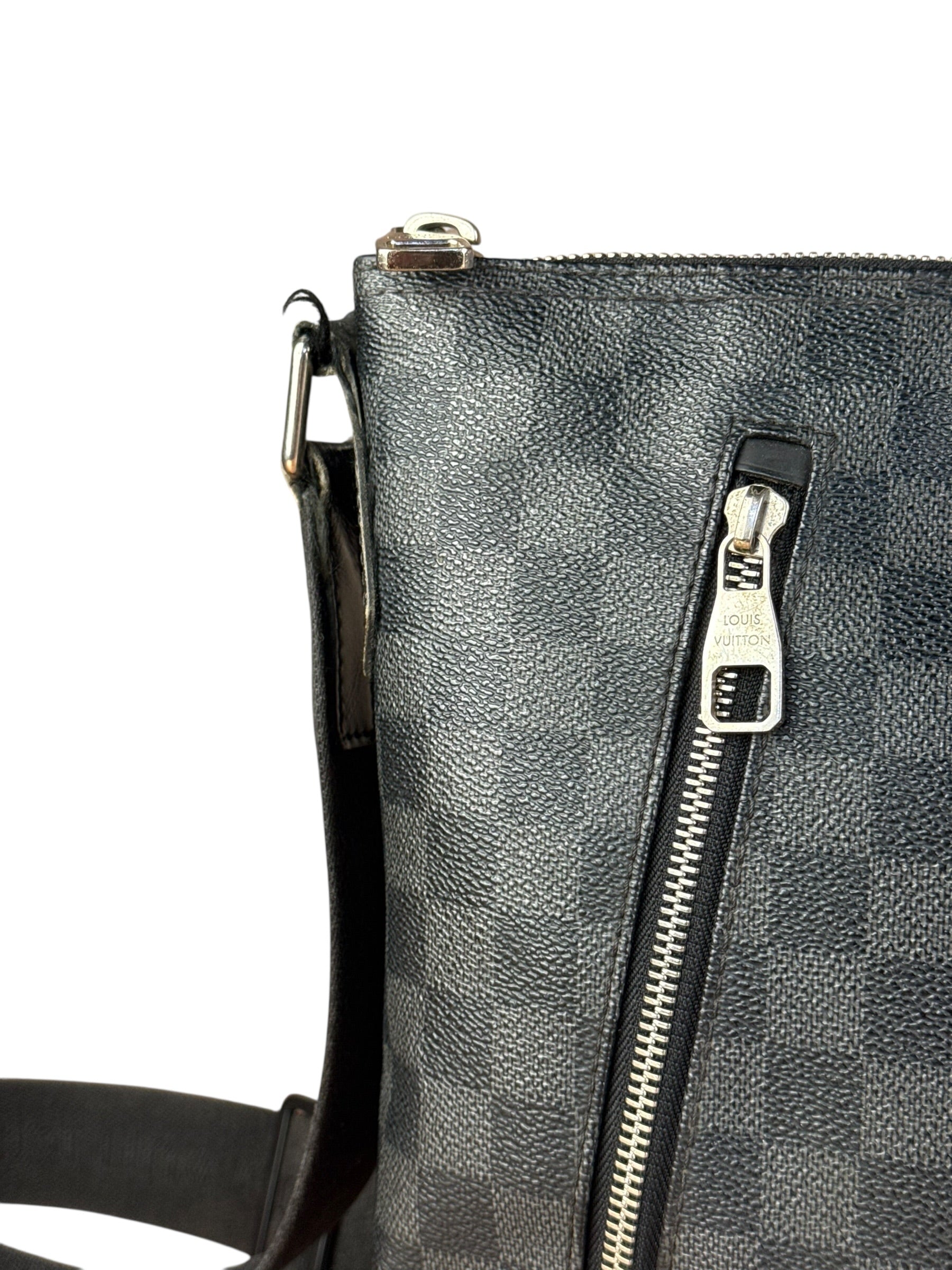 Louis Vuitton Noir Damier Mick Messanger Bag