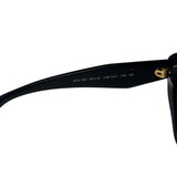 Prada Black Acetate Oversized Sunglasses