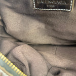 Balenicaga Brown Leather Whistle Handbag
