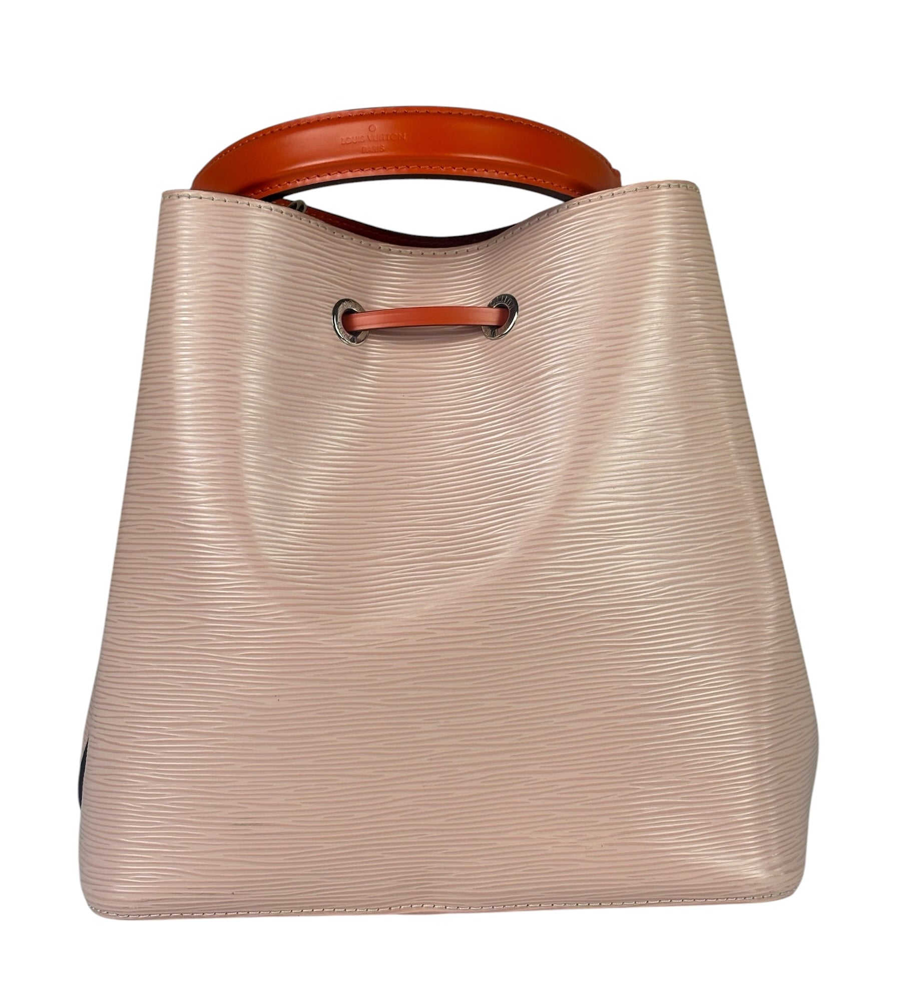Louis Vuitton Pink/Orange Epi Leather NeoNoe Bucket Bag