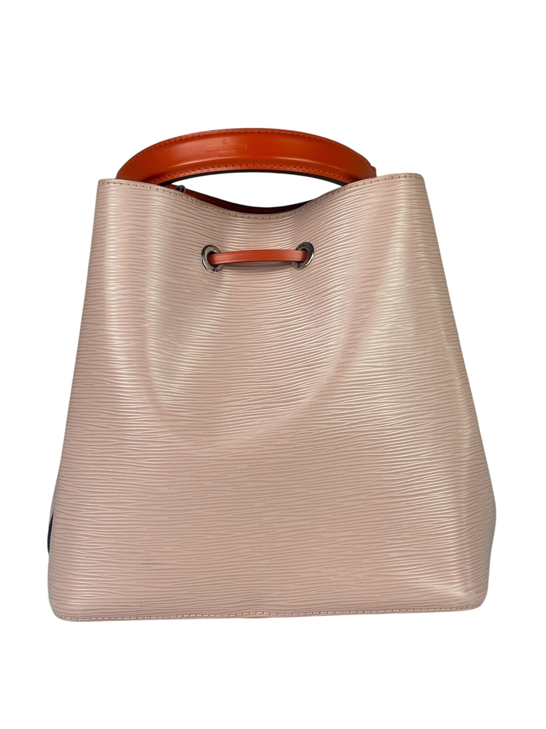 Louis Vuitton Pink/Orange Epi Leather NeoNoe Bucket Bag