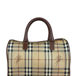 Burberry Vintage Haymarkert House Mini Boston Handbag