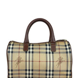 Burberry Vintage Haymarkert House Mini Boston Handbag