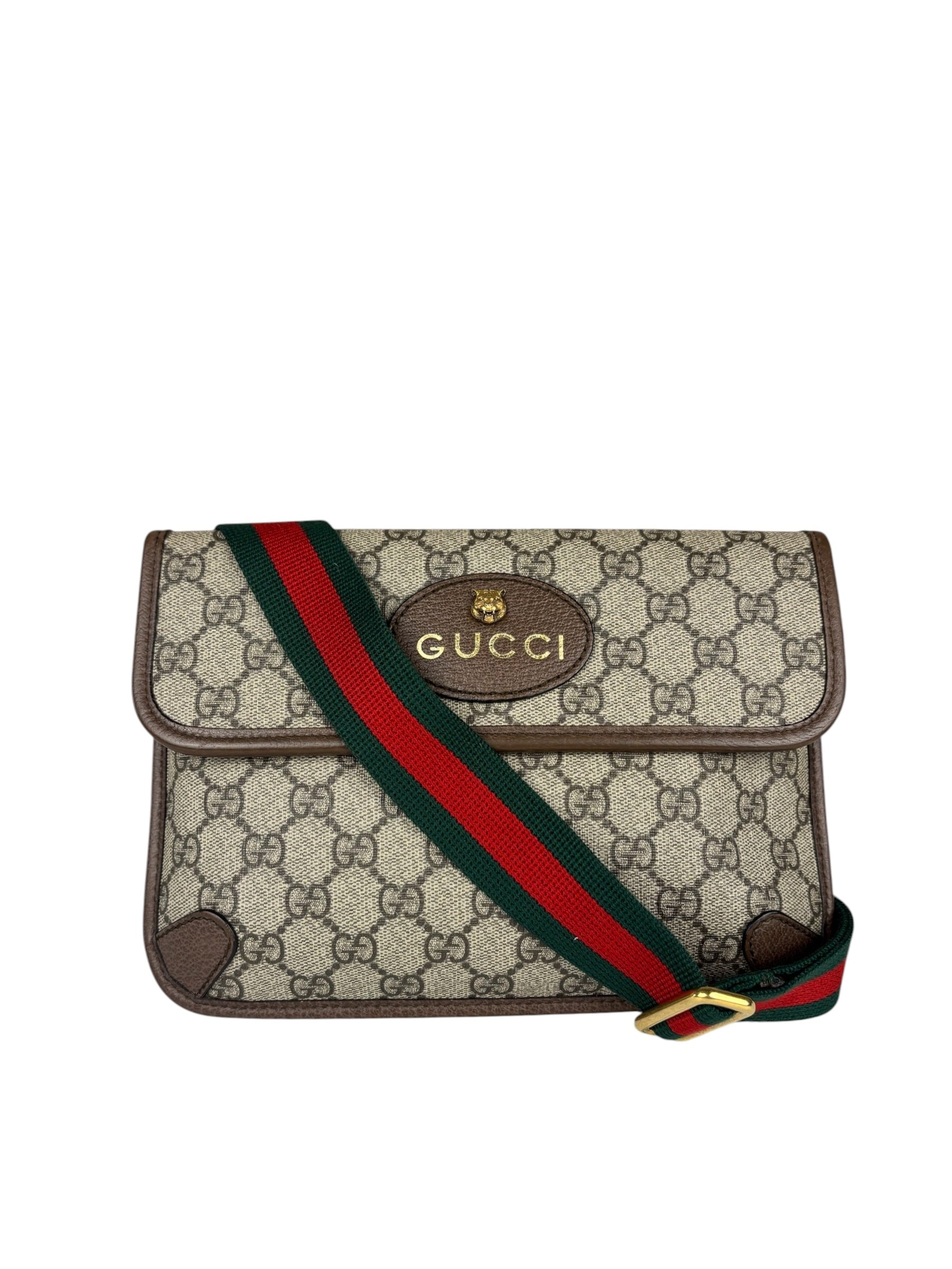 Gucci Beige GG Supreme Belt Bag