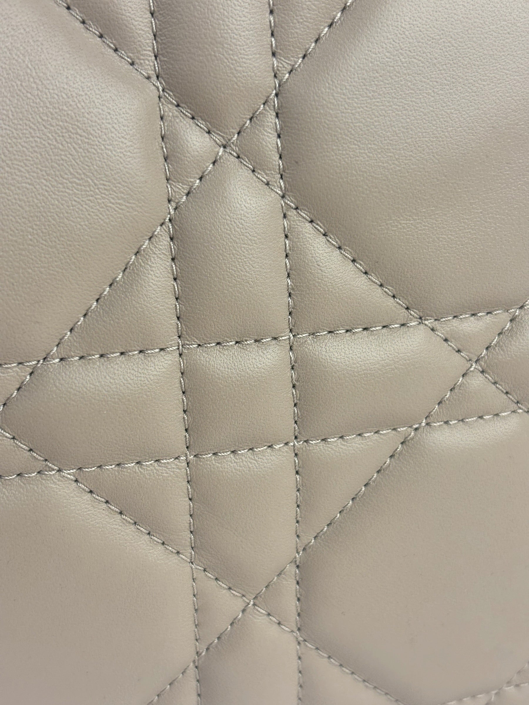 Christian Dior Calfskin Macrocannage Toujours Handbag
