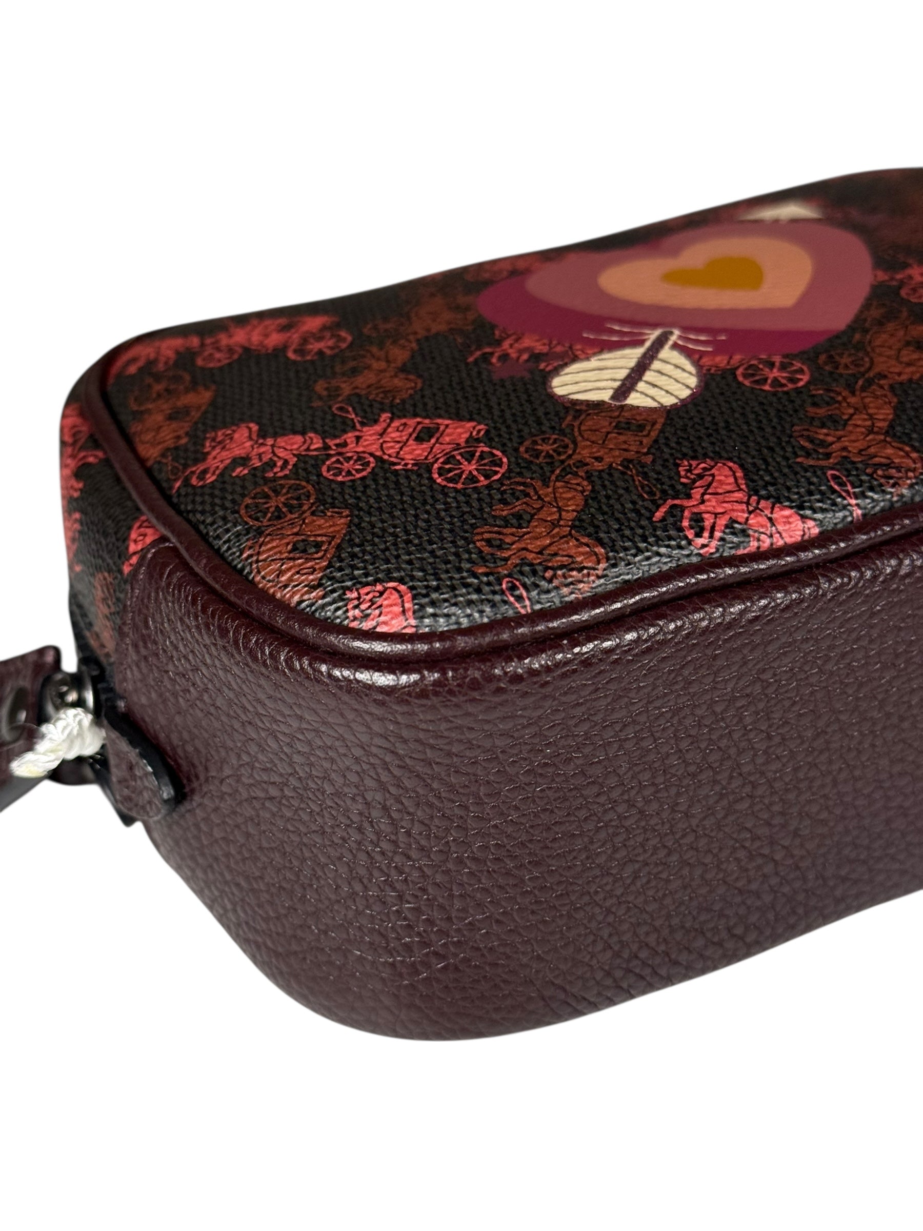 Coach Heartbeat Horse Camer Shoulder Bag