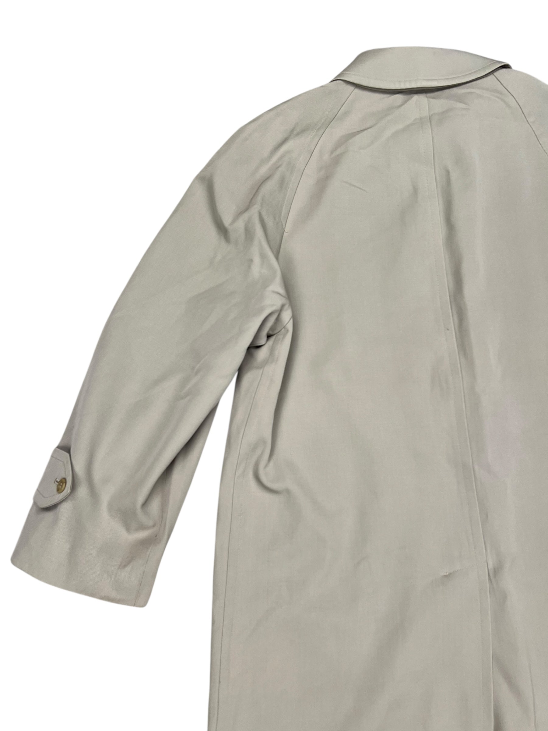 Burberry Vintage Khaki Trench Coat