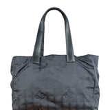 Chanel Vintage Black Travel Line Tote Bag