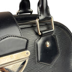 Louis Vuitton Black Epi Leather Montaigne Bowling Handbag