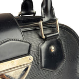 Louis Vuitton Black Epi Leather Montaigne Bowling Handbag