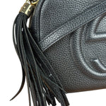 Gucci Black GG Camera Crossbody Bag