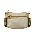Prada Multicolor Leather Trim Sac Multi-Poches Crossbody Bag