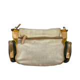 Prada Multicolor Leather Trim Sac Multi-Poches Crossbody Bag