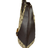 Gucci Brown GG Bamboo Amalfi Hobo Bag