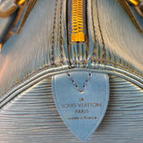 Louis Vuitton Blue Epi Leather Speed 25