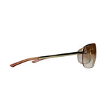 Christian Dior Vintage Pink Tinted Frame Sunglasses