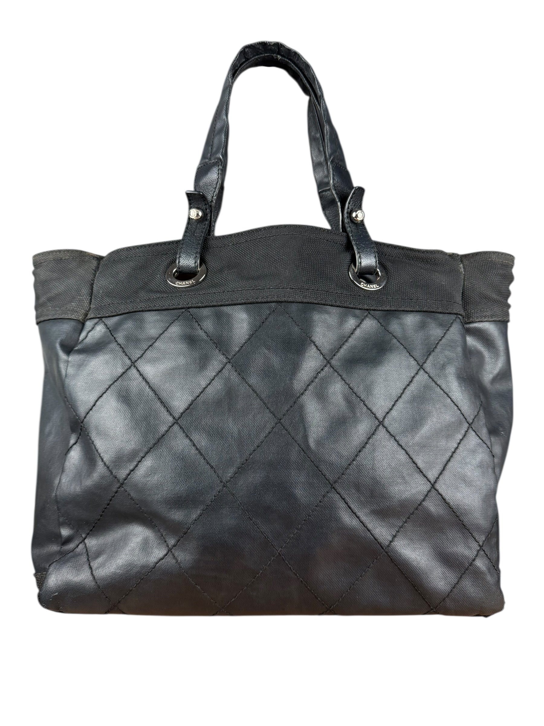 Chanel Quilted Paris Biarritz Tote 2006-2008