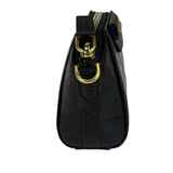 Givenchy Black Crocodile Embossed Leather Nano Antigona Crossbody Bag
