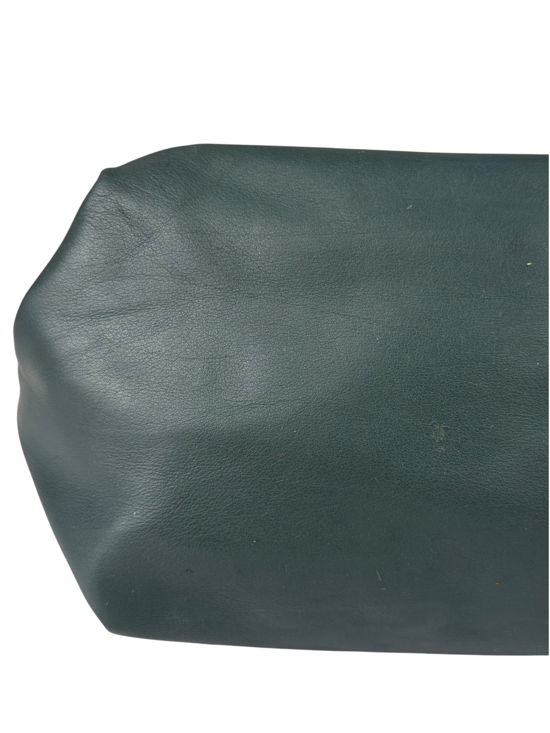 Bottega Veneta Grey Leather Pouch
