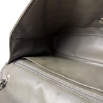 Chanel Grey Hue Caviar Quilted Jumbo Flap Bag 2010
