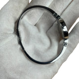 Gucci 105 Round Black Stick Dial Bangle