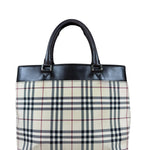 Burberry Nova Check Canvas Tote Bag