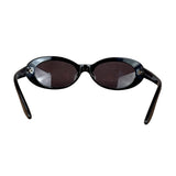 Gucci Black Oval Sunglasses ssed