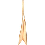 Maison Margiela MM6 Peach Satin Accordion Shoulder Bag