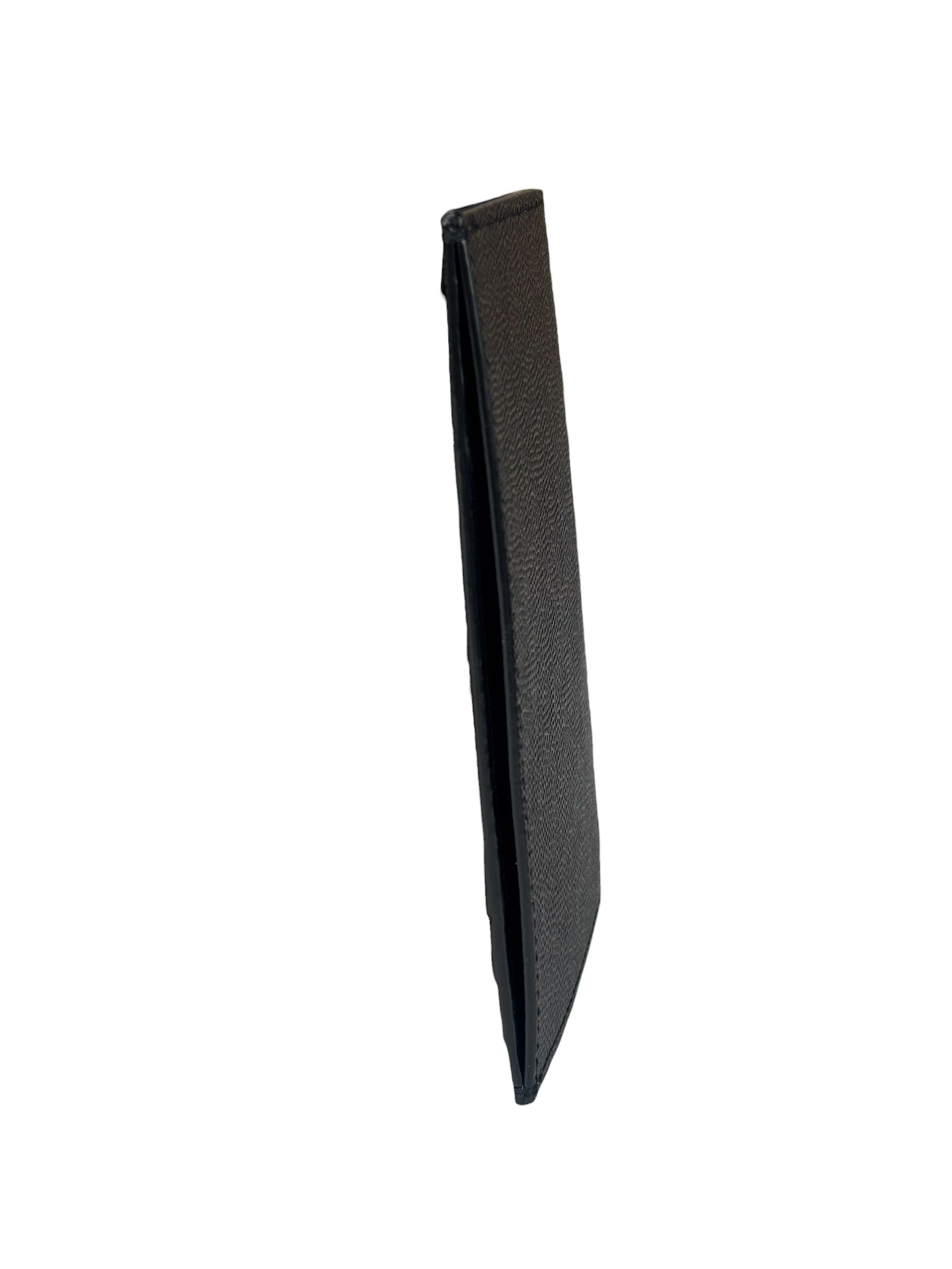 Yves Saint Laurent Black Leather Card Holder