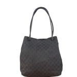 Gucci GG Denim leather Trim Gifford Tote Bag